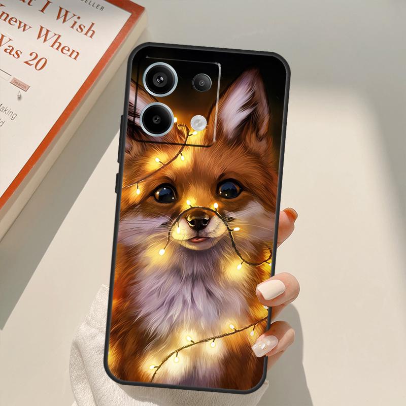 

Милый мультяшный животный лис Чехол Для Xiaomi Redmi Note 14 10 11 12 13 15 Pro Plus Чехол Для Redmi 15 14C 10C 12C 13C 15C Redmi 13C