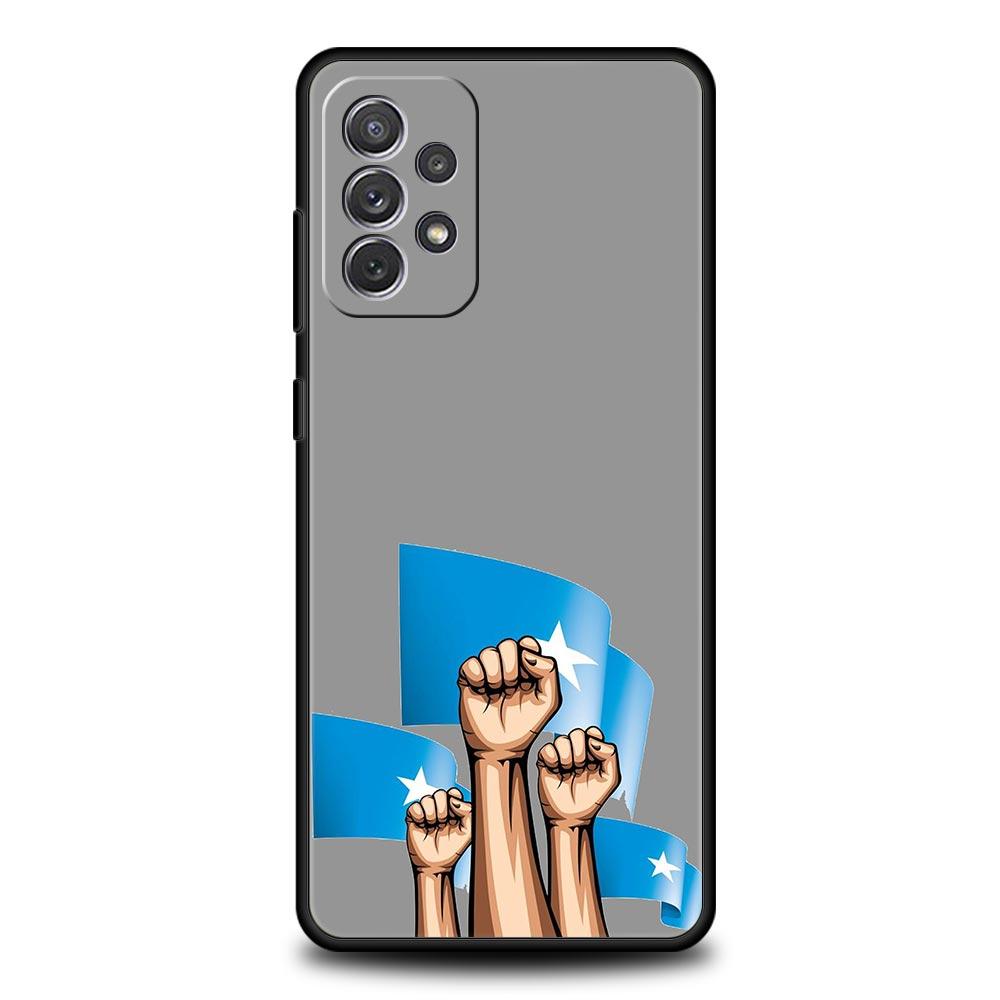 

Case For Samsung A17 A15 A13 A51 A71 A41 A31 A21S A07 A05 A35 A55 A23 A25 A33 A53 A73 5G Cover Somali Somalia National Flag Galaxy A71