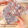 Miniature Diorama Sticker Set: 20 Styles of Transparent Cartoon Stickers for DIY Collage and Children's Crafts.