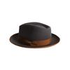 French Felt Hat Wool Top Hat Versatile Pure Wool Felt Hat