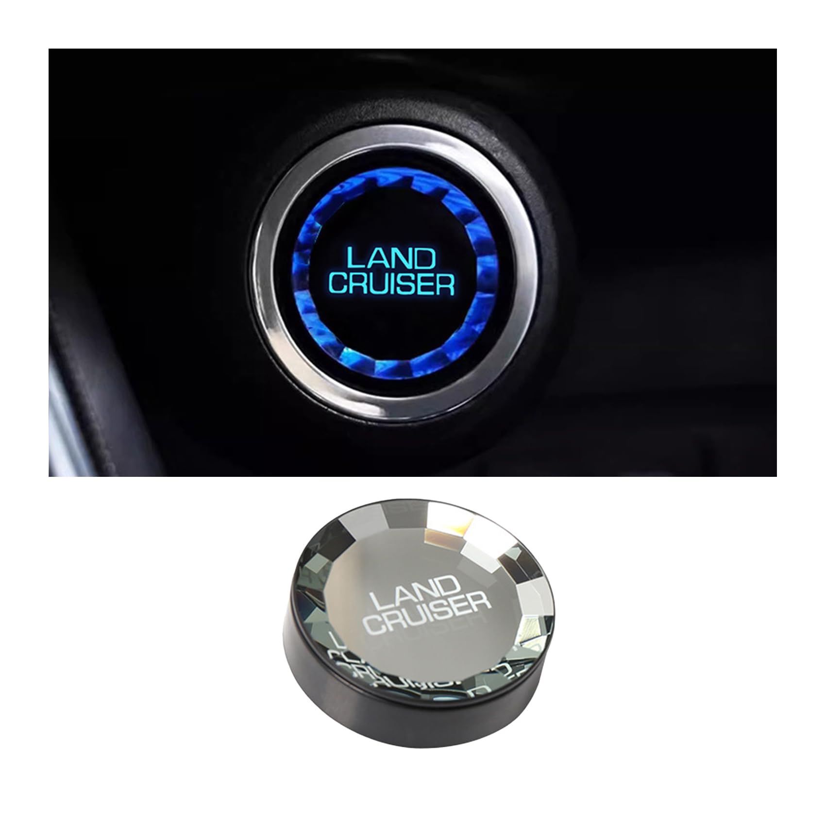 [InnoWave] Land Cruiser Exclusive Engine Start Cover LAND CRUISER Land Land Cruiser Prado 200 series чёрный