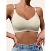 Seamless Wireless Deep V Bra Comfort Padded Invisible T-Shirt Bra Daily Wear for Women