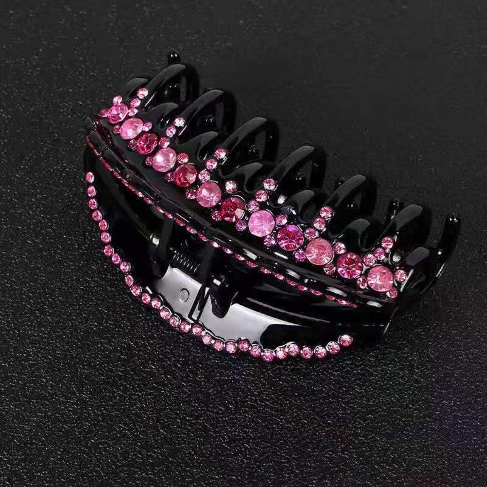 Fixing Ladies Hair Crystal Hair Clip Big Hairpin New Hair Accessories  Women Girls