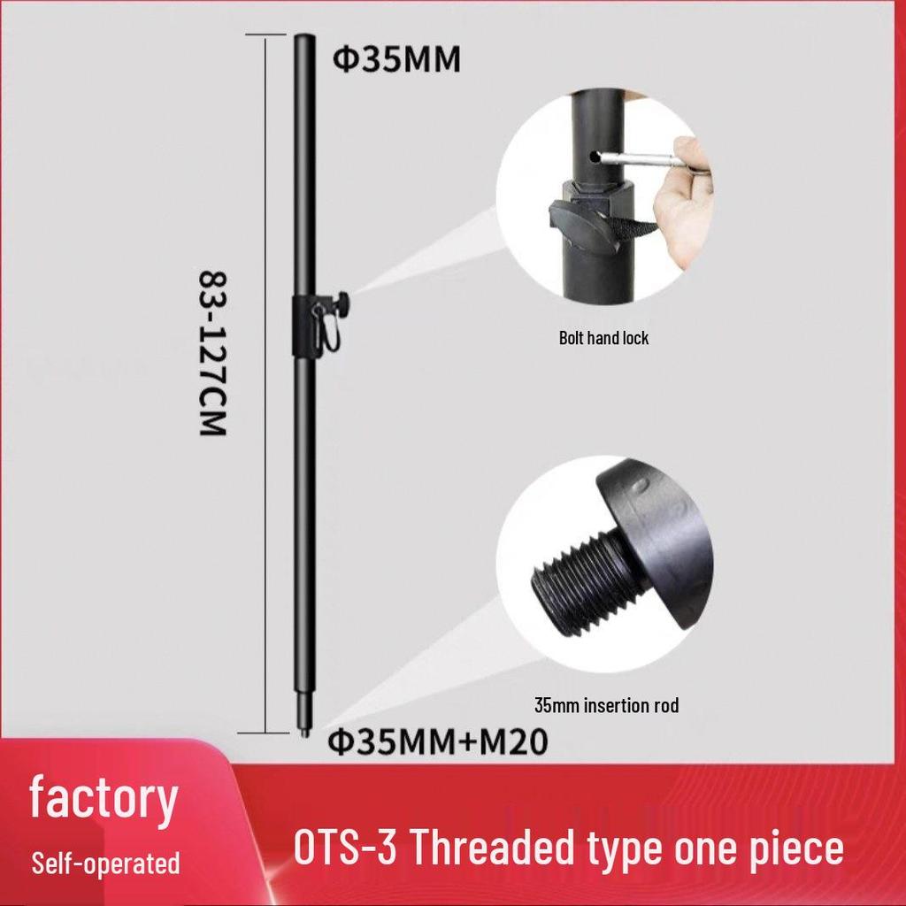 Iron Base Speaker Stand with Screw Thread for Audio Accessories