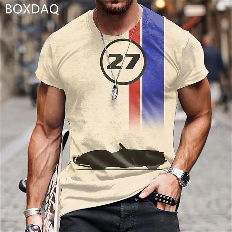 Мужская футболка с короткими рукавами и круглым вырезом — фото 5