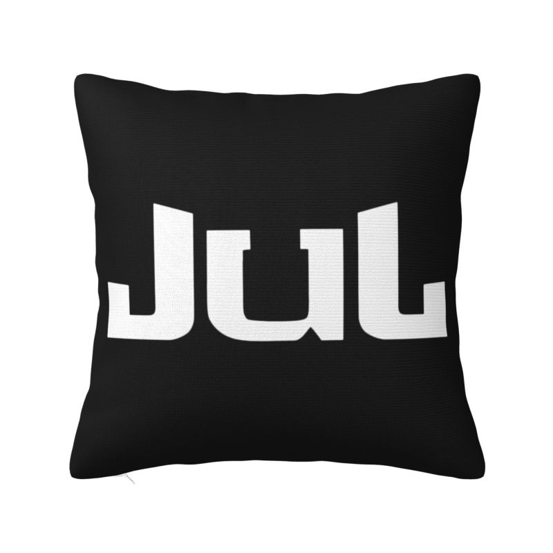 Nordic Style Jul Cushion Cover xcm Polyester French Rapper Music Throw Pillow for Sofa Square Pillowcase Home Decor
