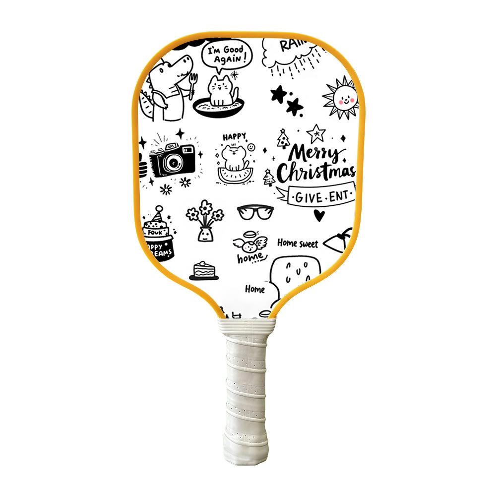 Fiberglass Vs Carbon Fiber Honeycomb Core Portable Pickleball Paddles Durable 16mm Lightweight Racket  Price