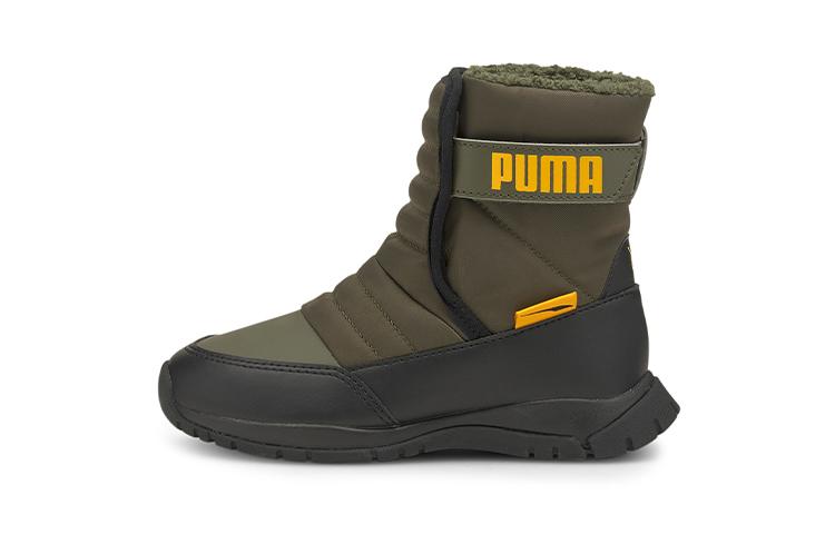 PUMA Nieve Wtr Ac Высокие Детские Повседневные Кроссовки Jasper Для Детей Возрастом 3-7 Лет 380745-02 29