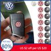 Pentru VW Volkswagen Jetta MK5 Golf 2/5/10 Bucăți 14mm Cheie Control Mașină Autocolant Emblema Înlocuire Pentru Volkswagen VW GTI Golf Passa