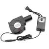 1Pcs with Variable Speed Controller BBQ Blower 3700RPM Barbecue Fan Durable Air Blower