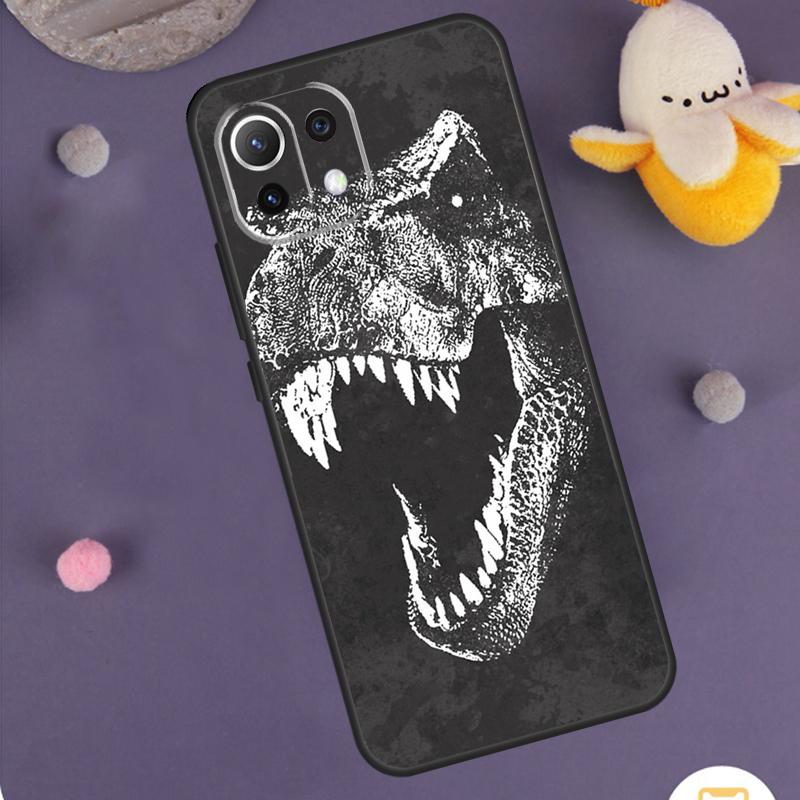 Cute Dino Dinosaur Case For Xiaomi 14 15 Ultra 13T 14T 15T 17 Pro Max POCO F5 F6 F7 X5 X6 X7 Pro F8 Ultra Cover