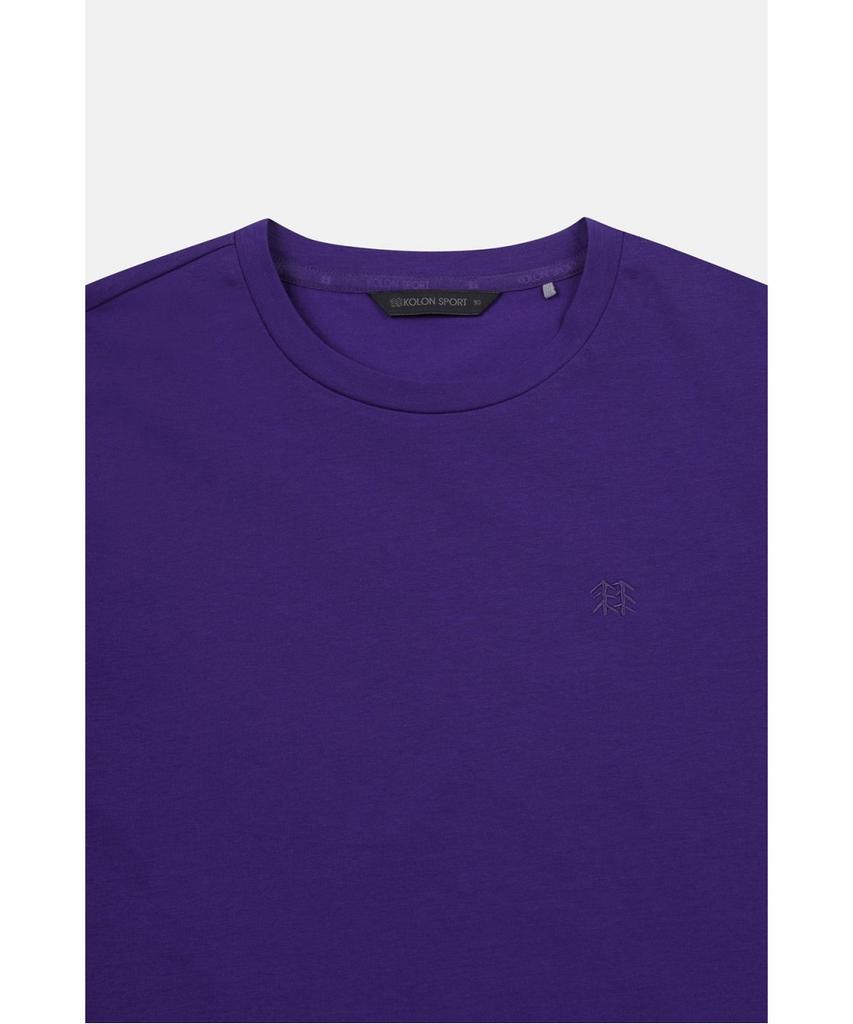 Koolongseupocheu Women'S Mossplex Sorona Wappen Round Neck Short Sleeve T-Shirt Tvtcm26612Pur