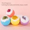 100G Dried Flowers Salt Bath Bombs Rose Chamomile Lavender Ocean Essential Oils Fizzies Ball Dry Skin Moisturizing Aromatherapy Shower