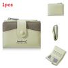 Baellerry Pu Leather Card Holder Wallet For Women With Antitheft Design And Multiple Card Slots