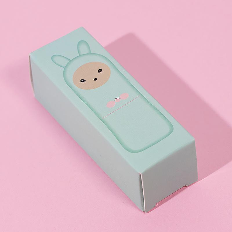 Children s Cartoon Lipstick Tube - Cute Pink DIY Paper Box, 12.1mm Empty Lipstick Shell
