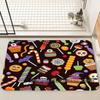 Halloween Gnome Pumpkin Mat Living Room Decoration Home Sofa Non-Slip Carpet Study Bedroom Tatami Children'S Soft Floor Mat