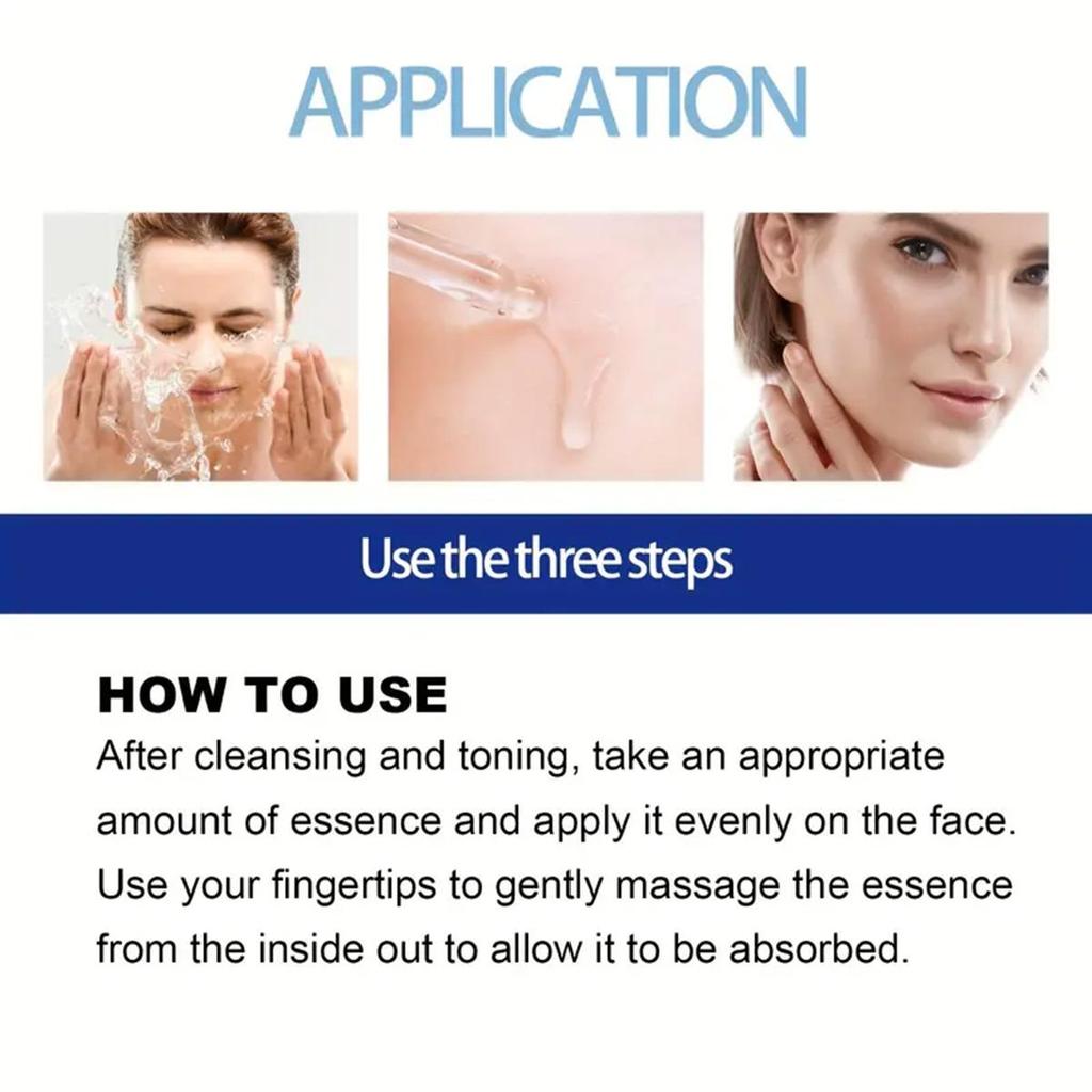 Anti Wrinkle and Whitening Essence Anti-aging and Repairing Skin Base Moisturizing Essential Oil Containing Vitamin Moisturizing Essence