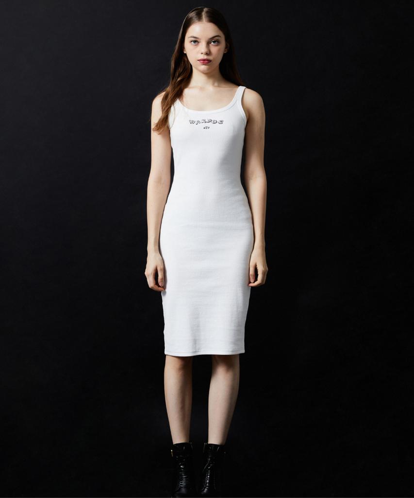 Wordog Ribbed Tank Jersey Dress