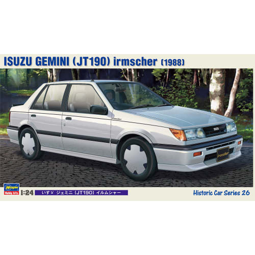 Hasegawa 1/24 Historic Car Series Isuzu Gemini (JT190) Irmscher Plastic Model HC26