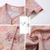 Mom's Chinese Style Summer Top Set: Short-Sleeved Shirt & Two-Piece Outfit for Middle-Aged and Elderly Women