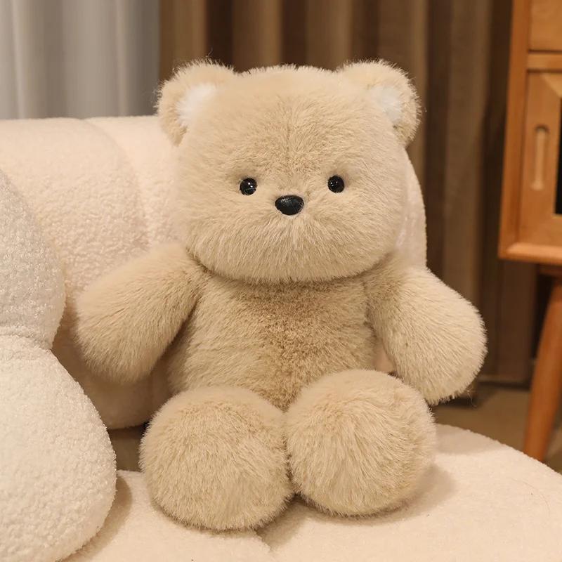 Tegneserie Bjørn Kanin Elefant Plysjleker Løpende Dyr Utstoppet Babydukke Myk Pute Barn Berolige Søvn Kosedukke Julegaver