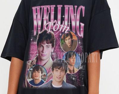 TOM WELLING Shirt, Tom Welling American Actor T-shirt, Funny Tom Welling Bootleg Merch Fans Gift, Vintage Tom Welling Retro Homage Tees