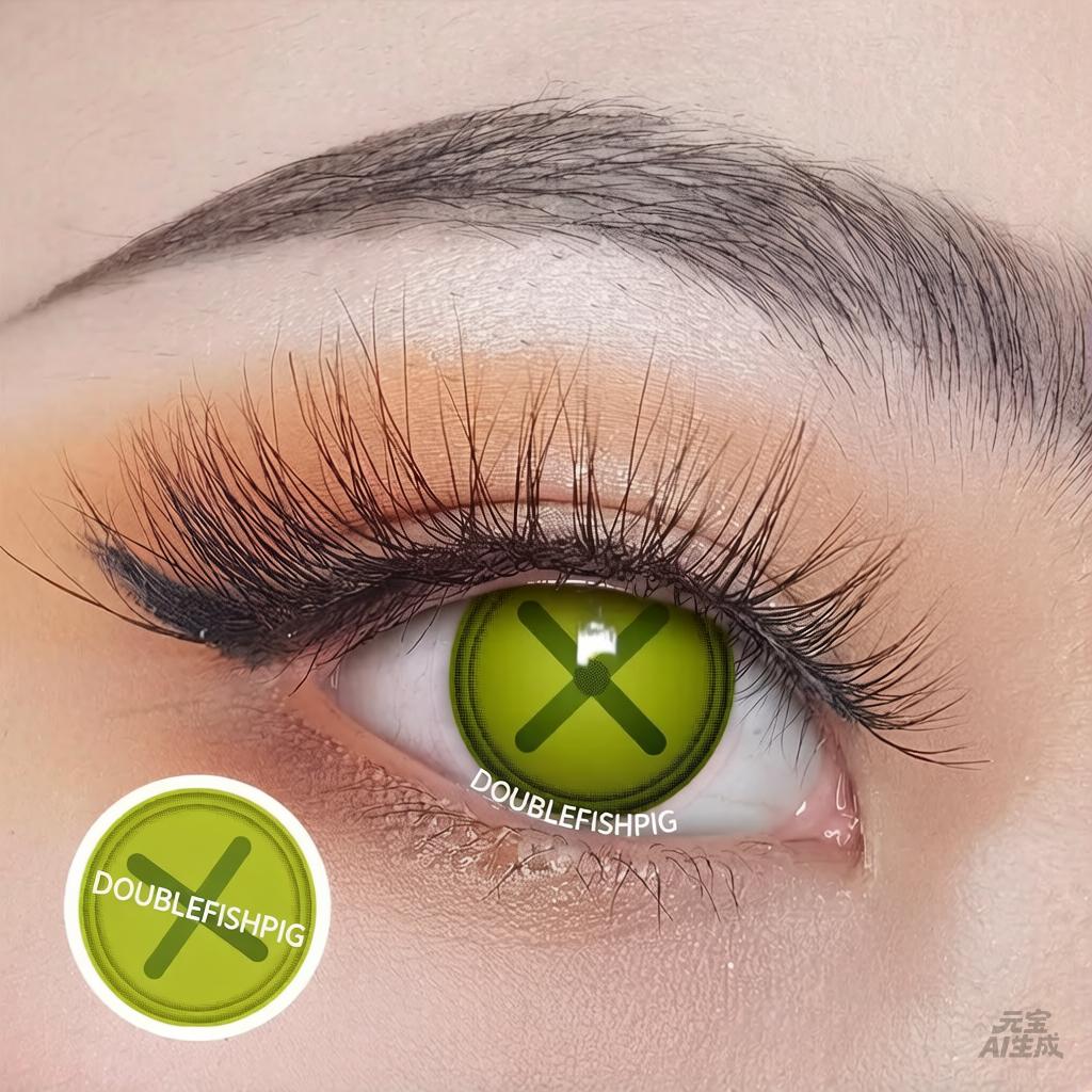 Moody Button Eye Green