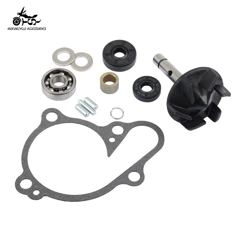 SJ Water Pump Repair Kit With Gaskets & Seals Compatible For Yamaha YZ125 2005-2022 Cooling System Leak Prevention OEM Quality