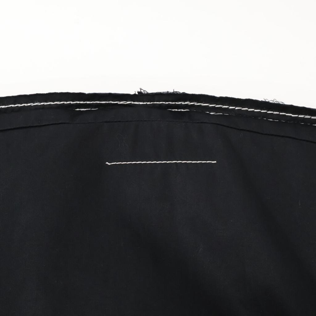 MM6 Black and White Stitching Deformed Dress Dress 36 blackUsed