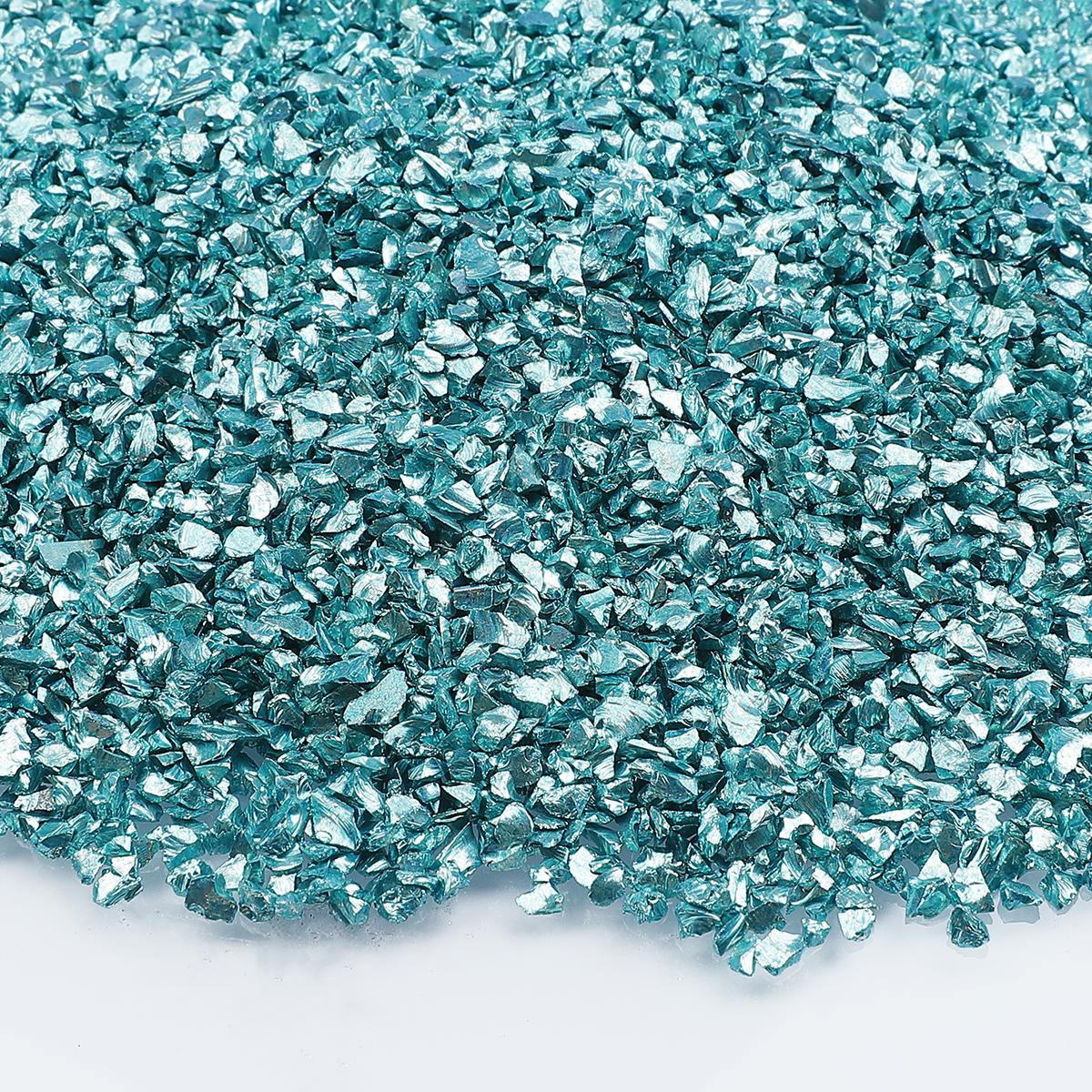 

1-4 мм, 25 г/пакет, неправильной формы, стеклянные гравийные бусины без отверстий, чешский бисер, бисер для изготовления ювелирных изделий своими руками, серьги, ожерелье 2-4mm бирюзовый