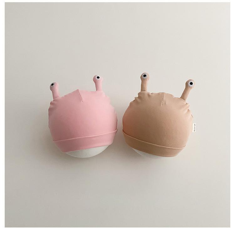 Мила бавовняна шапочка для новонародженого малюка Весняно-осіння тонка дитяча шапочка 0-3 місяці Унісекс