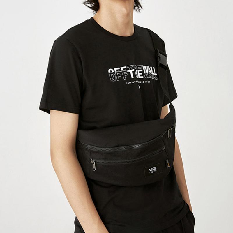 Vans Polyester Fanny Pack Regular Unisex Black Vans VN0A2ZXX6ZC