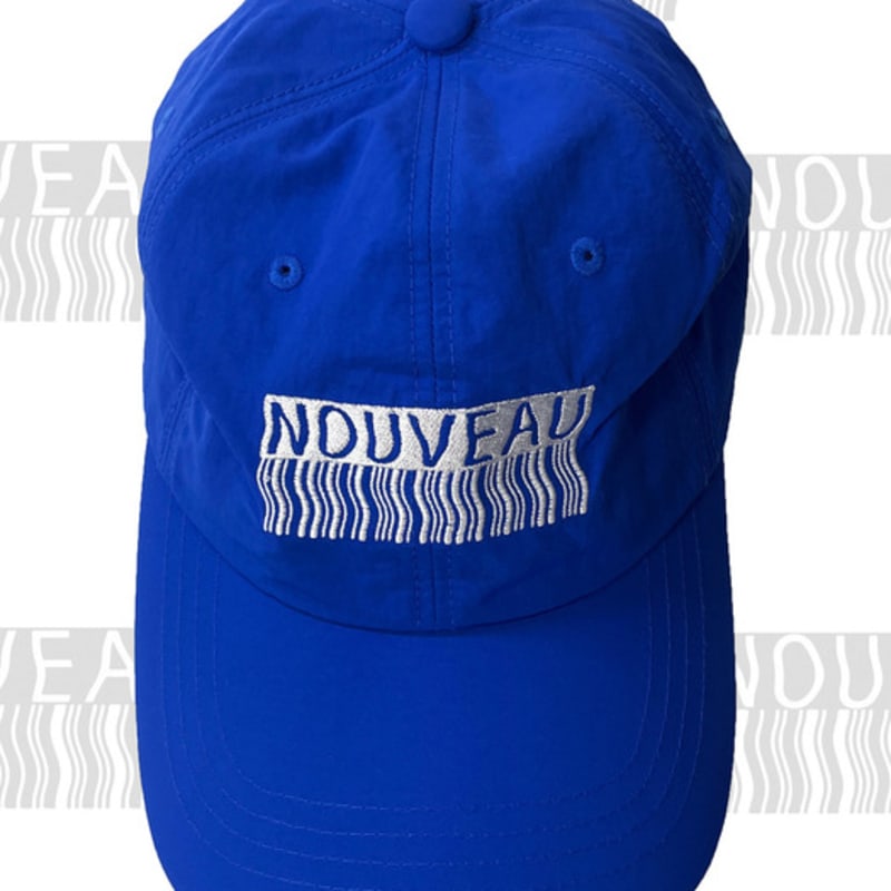

NOUVEAU AND MORE Barcode nylon ballcap Blue