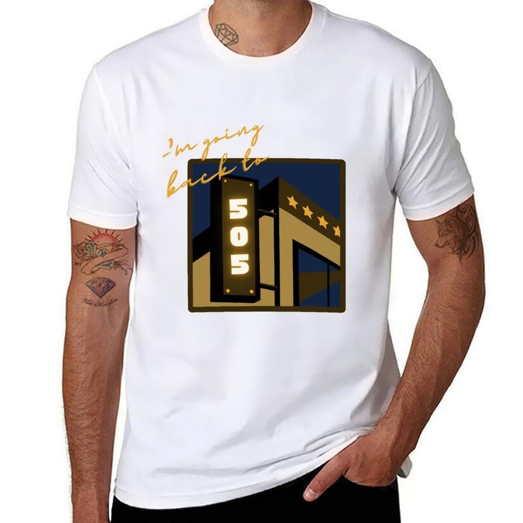 im going back to 505 TShirt Minimal Art Print TShirt