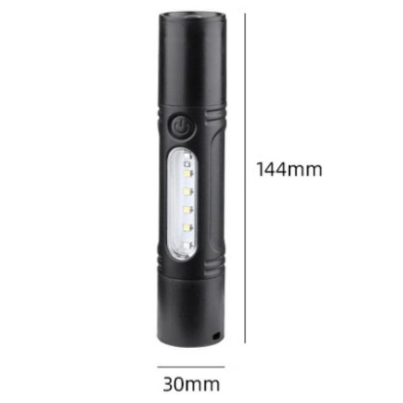 New Model High Brightness Flashlight Zoomable Outdoor Home Use Super Bright White Laser Lighting Mini Portable Charging