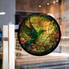 Hummingbird Window Decals Non-Adhesive Warning Sticker Double-Sided Design Decoration Tool For Home School Dormitory And Hotel