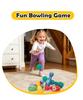 Kids' Interactive Digital Bowling Set for Ages 3+ - Indoor Parent-Child Educational Sports Toy