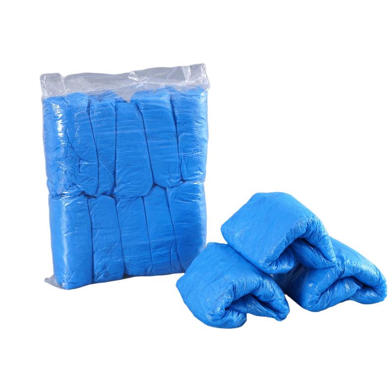 Super Thick Non-Slip CPE Shoe Covers - Waterproof & Wear-Resistant for Cleaning, Housekeeping & Work