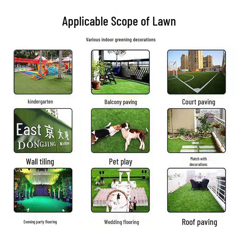 LijiuHong Artificial Decorative Grass Mat