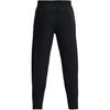 Under Armour Ottomanové Pánské tréninkové pletené kalhoty z pevného fleecu se zúženými nohavicemi Černé 1379692-001