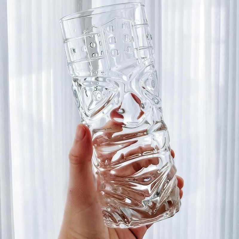 Shangqi Ghost Face Glass Tumbler Set