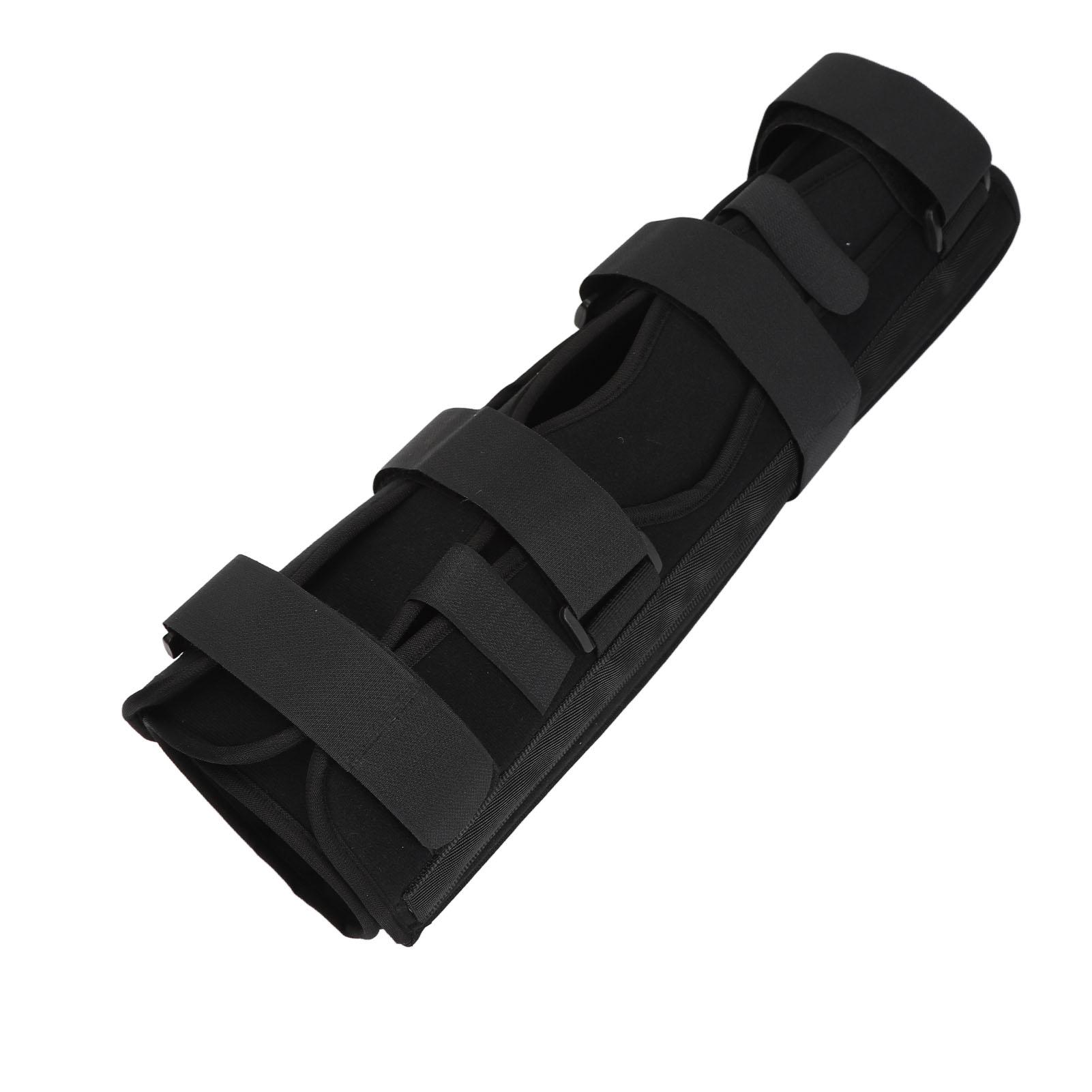 Knee Immobilizer Composite Fabric and Aluminum Alloy   3 Panels Knee Splint