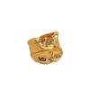 European-American Creative Irregular Lava Texture Women's Ring