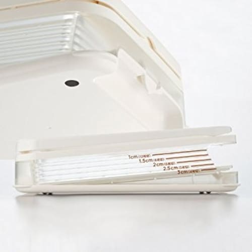 Wahei freiz Akebono Sangyo Bread Slicer Guide Made in Japan Diagonal cut cuts neatly to the end Thickness adjustment 4 slices 5 slices 6 slices 8 slic
