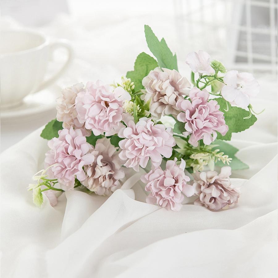 1pc/3pcs silk Hydrangea Artificial Flowers Home vase table DIY Festival party Wreath Accessory Wedding Bridal Bouquet Decoration