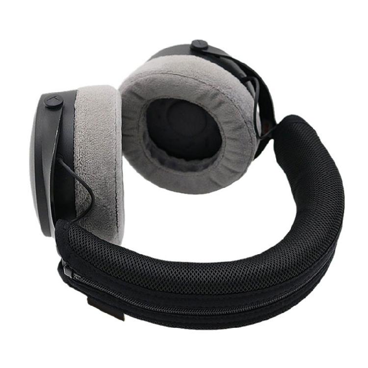 Breathable Mesh Fabric Headband Protector Sleeve for DT700 Professional X Headphone Ensuring Secure and Comfortable