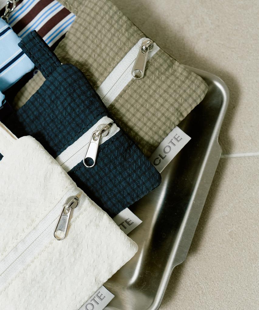 Clote Keyring Pouch - Navy