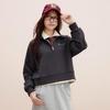 Champion Women's Raglan Half-Zip Polo Sweatshirt
