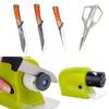 Electric Knife Sharpener, High-speed Multi-function Knife Sharpener, Suitable for Household Kitchen Knives, Scissors, Etc.