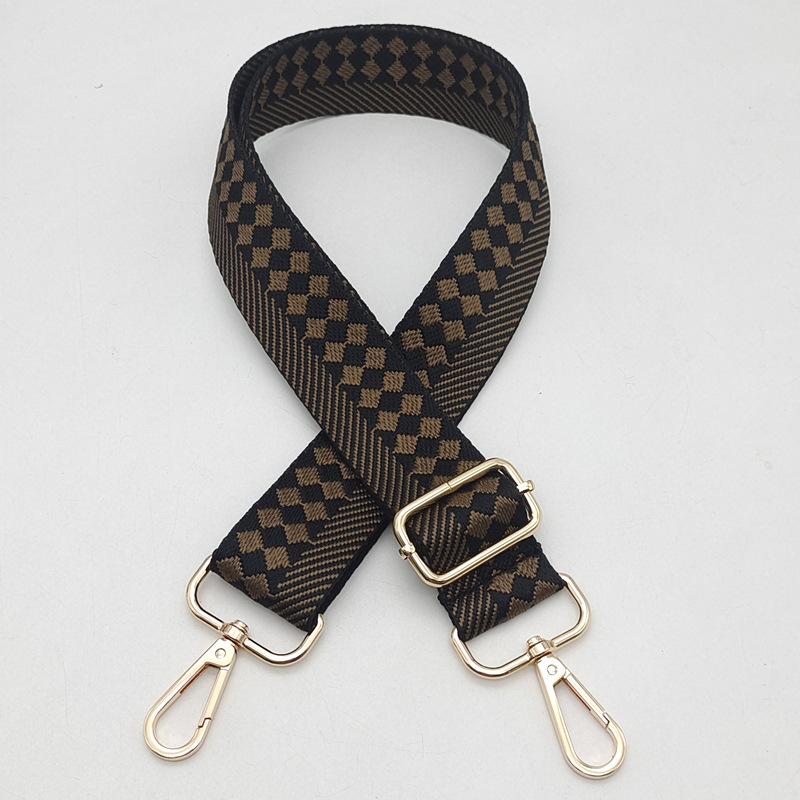 IGNICASE New Wide Shoulder Strap Crossbody Bag Commuter Fashion Personality Ethnic Style Retro Adjustable Burden Reduction Strap